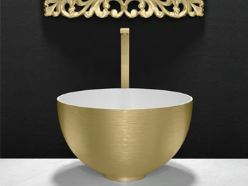 COCOON - Countertop round Teknoform® washbasin by Glass Design - view 2